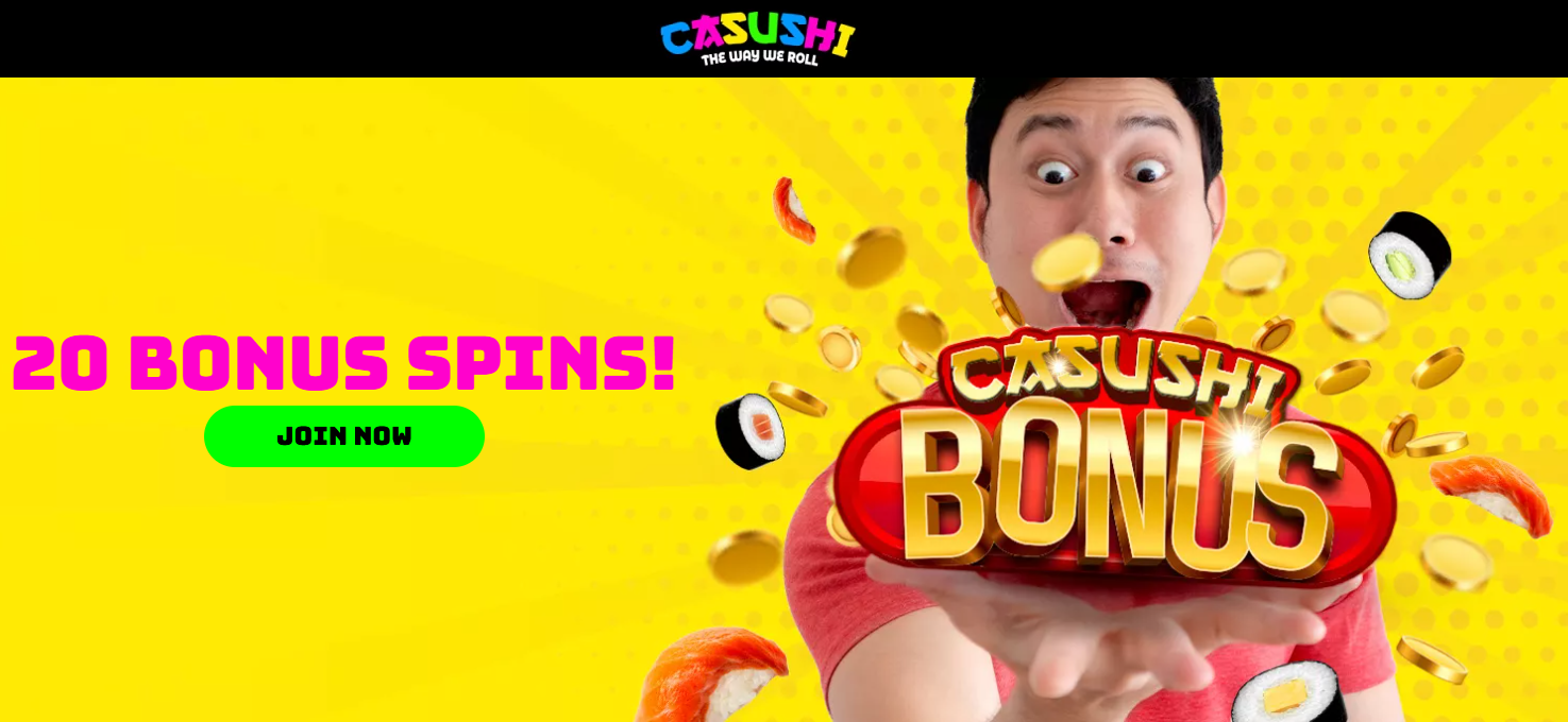 Casushi Best PayPal Casino Site  In UK