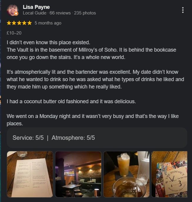 Vault Soho Stories