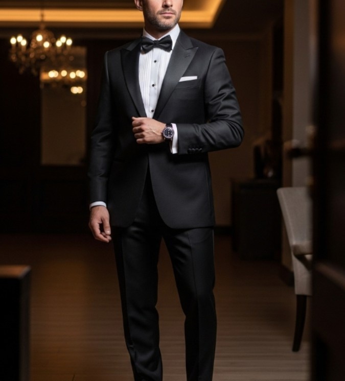  Classic black tuxedo