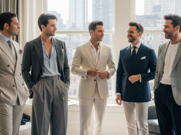 Men’s Outfits For Monte Carlo Elegance 
