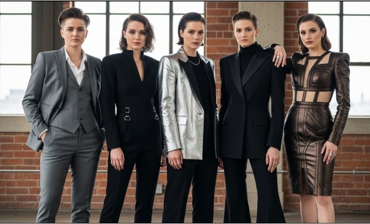 Non-Binary Outfits For James Bond/007 Theme 

