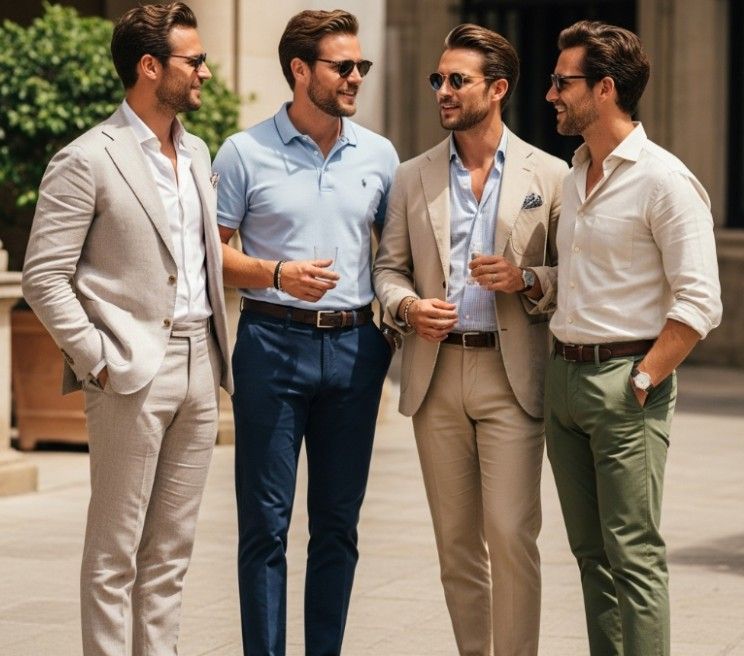 lightweight cotton suits,